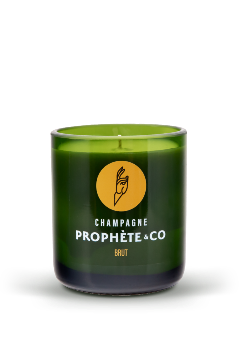 Brut upcycled candle