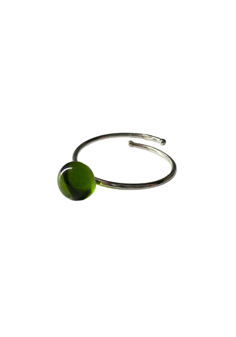 Bague Perle de Champagne Argent